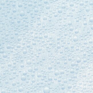 2Lif Waterdrop Statische raamfolie Mini rol transparant 45cmx1,5mtr