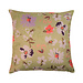 2Lif Valerie outdoor flower print l.green cushion 45 x 45 cm