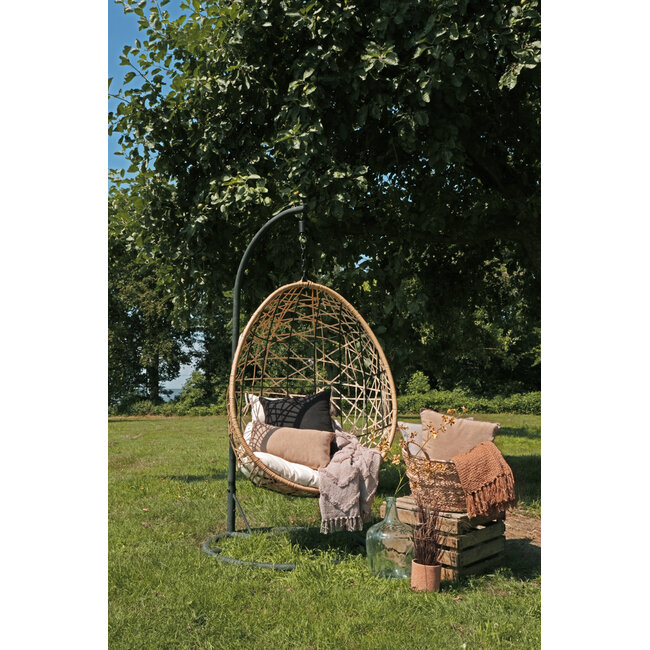2Lif Olef outdoor l.grey cushion 45 cm x 45 cm