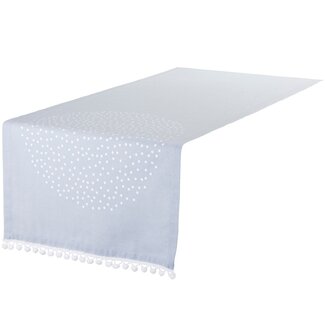 2Lif Donja Tafelloper ice blauw 42x150cm