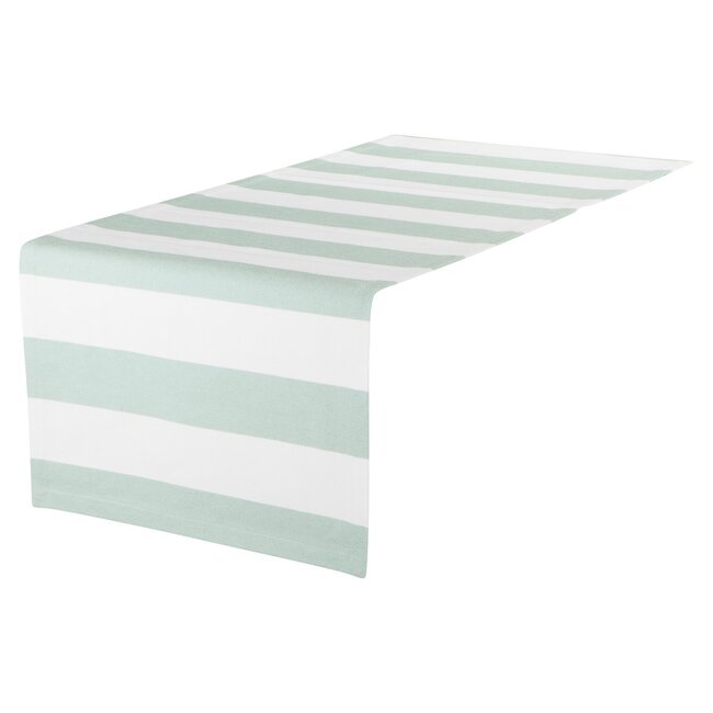 2Lif Mireille Tafelloper mint groen 42x142cm