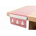 2Lif Finn Tafelloper rood 40x150cm
