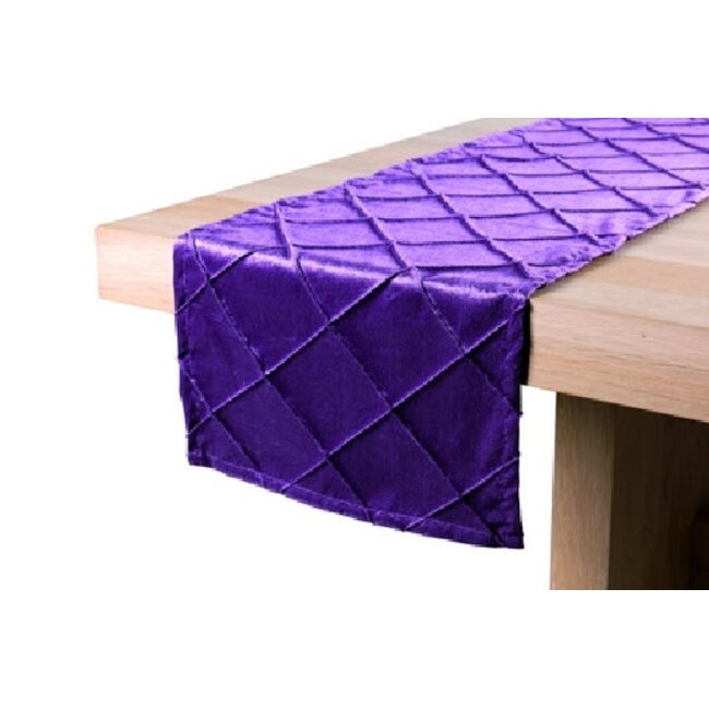 2Lif Victoria Tafelloper 4481 paars 40x145cm