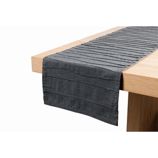 2Lif Malmo Tafelloper anthraciet 40x150cm