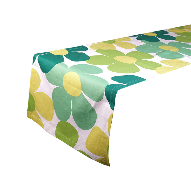 2Lif Sarina Tafelloper groen 41x240cm