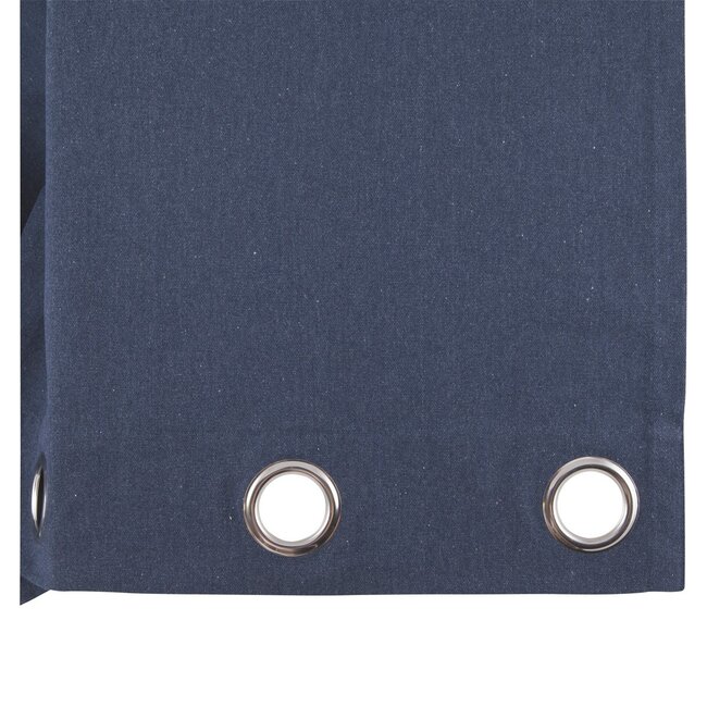 2Lif Monique gordijn blauw 140x260cm (8rings)