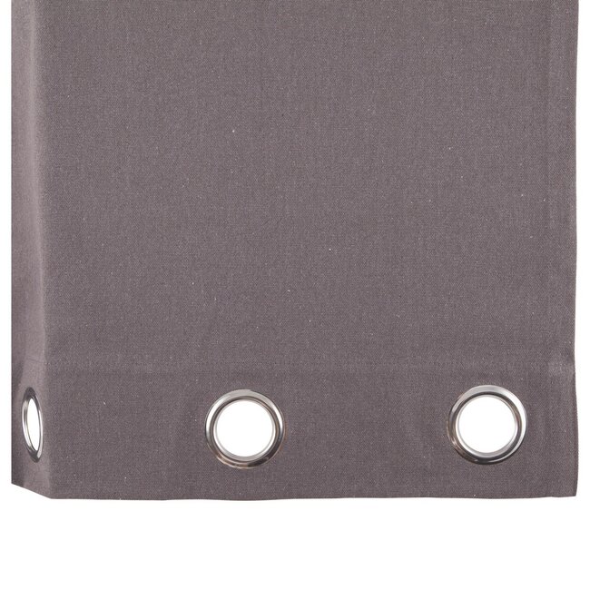 2Lif Monique gordijn antraciet 140x260cm (8rings)