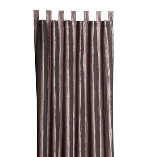 2Lif New York curtain brown 135 cm x 260 cm with loops