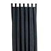 2Lif New York curtain black 135 cm x 260 cm with loops