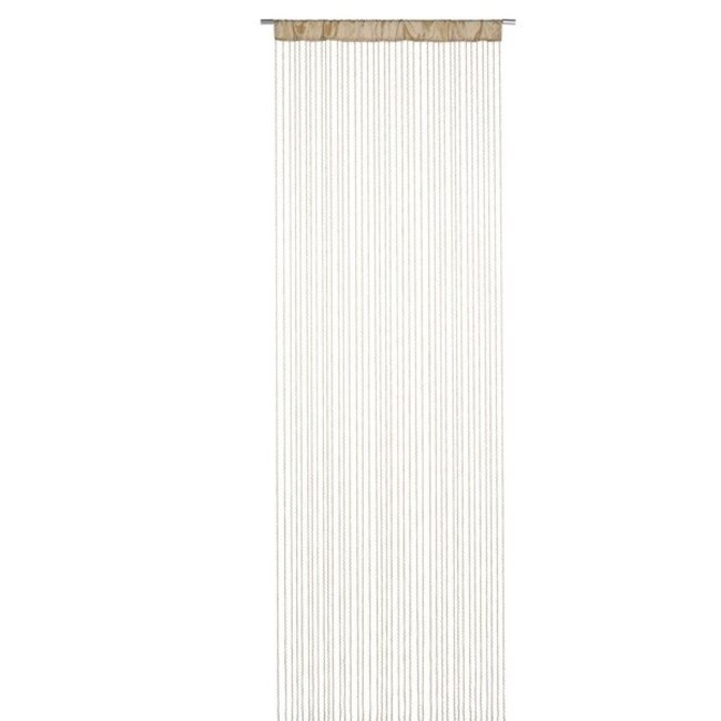 2Lif Charleston Draadgordijn beige 90x250cm