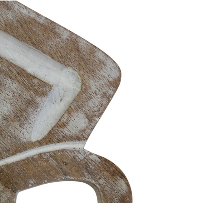 Mars & More Snijplank mango hout heart 40x17cm