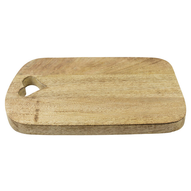 Mars & More snijplank hart mango hout 35cm