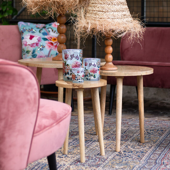 Mars & More tafel mango hout dia 40cm