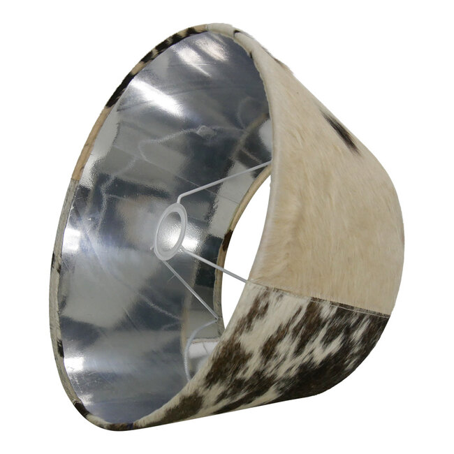 Mars & More lampenkap koe bruin/wit 40cm