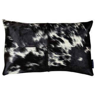 Mars & More half kussen koe zwart/wit 30x50cm