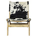 Mars & More stoel relax koevel zwart/wit (zelfmontage)