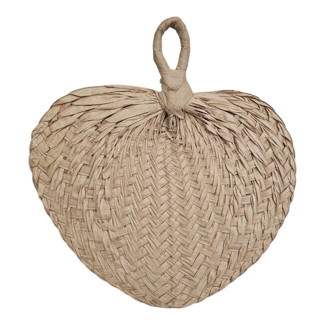 Bali-Dreams Bamboo Waaier naturel 33x32 cm