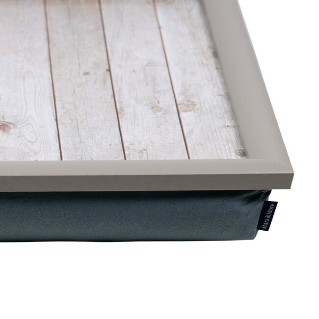 Mars & More schootkussen steigerhout 43cm