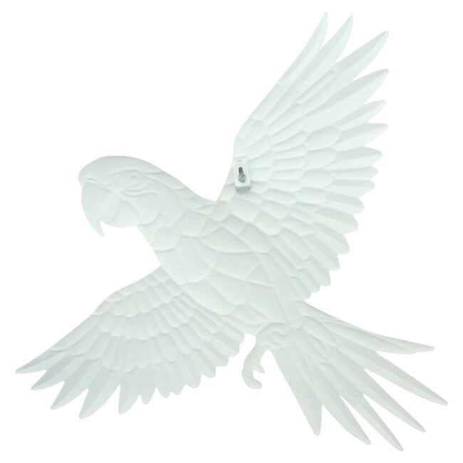 Dream-Living Kleurrijke papegaai  wanddecoratie 53 x 45 cm