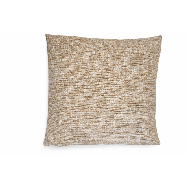 Kussen  melange bruin oker 45x45cm