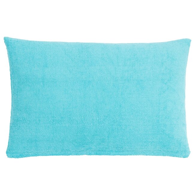 Linen & More Terry turquoise Cushion 40 x 60 cm