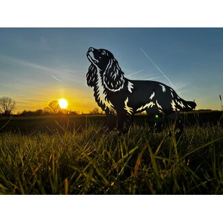 Siermetaal Cocker Spaniël - Levensecht