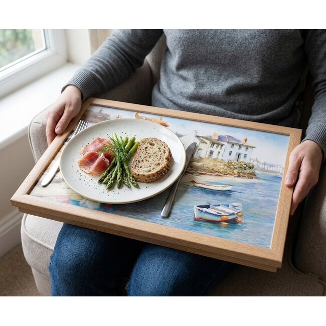 Lesser & Pavey Schootkussen Harbour town  44x34x6 cm