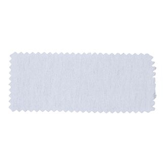 2Lif DSM lapje molton wit 5 cm x 12 cm gekarteld