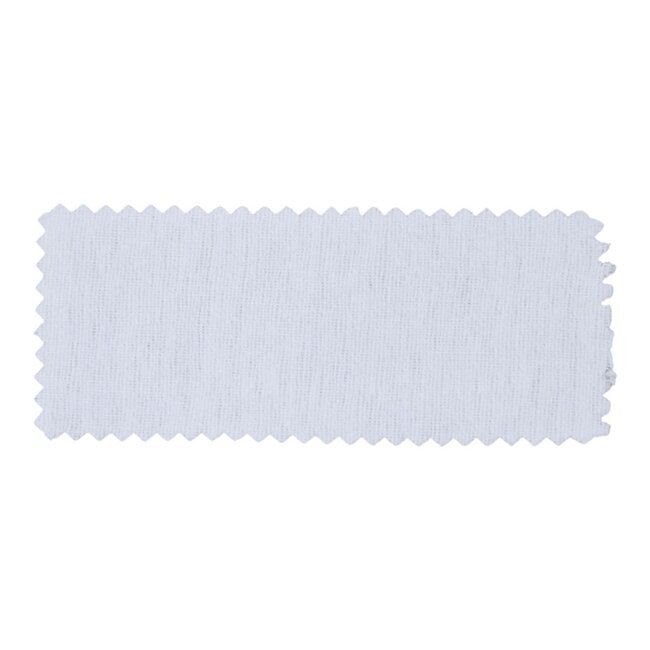 2Lif DSM lapje molton wit 5 cm x 12 cm gekarteld