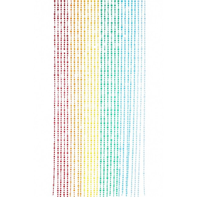 2LIF Vliegengordijn 90x200cm - multi - met korting