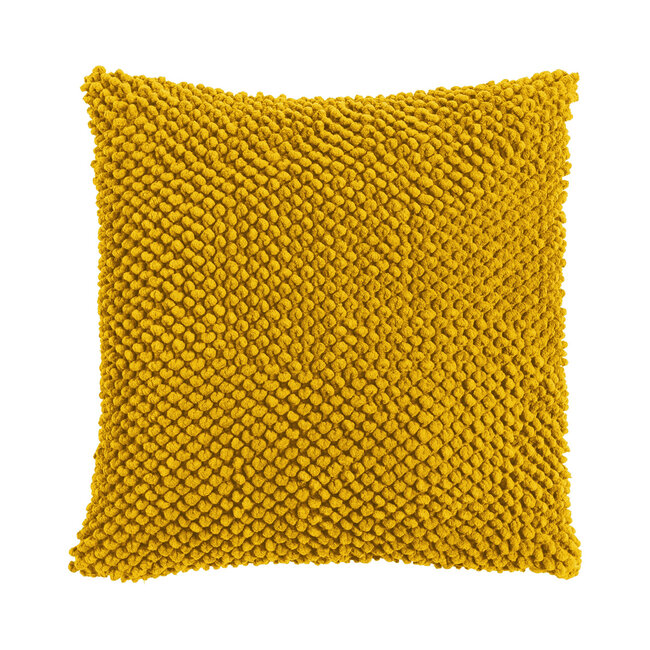 Jumbo sierkussen geel 45x45cm