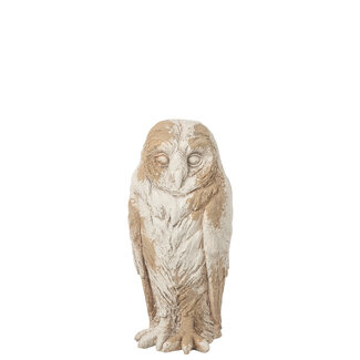 J-Line Owl Outdoor Magnesium Ecru/Beige