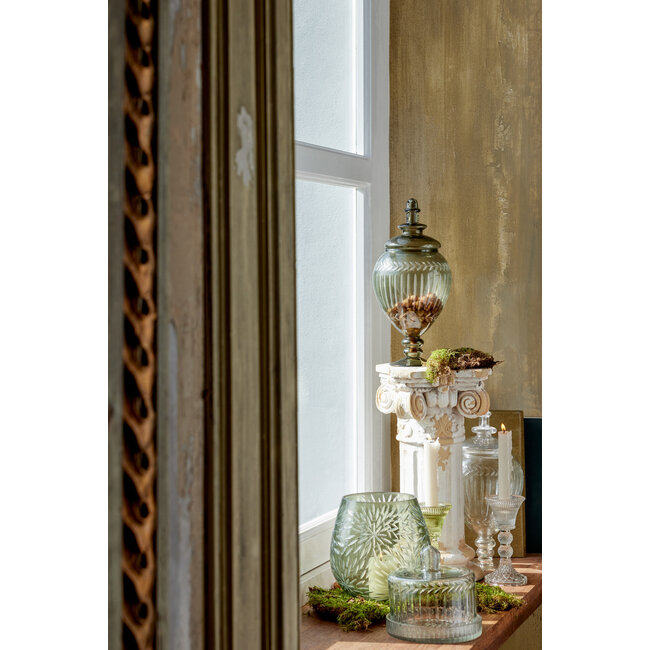 J-Line Sokkel voor buiten, Romeins magnesium, ecru/beige, klein