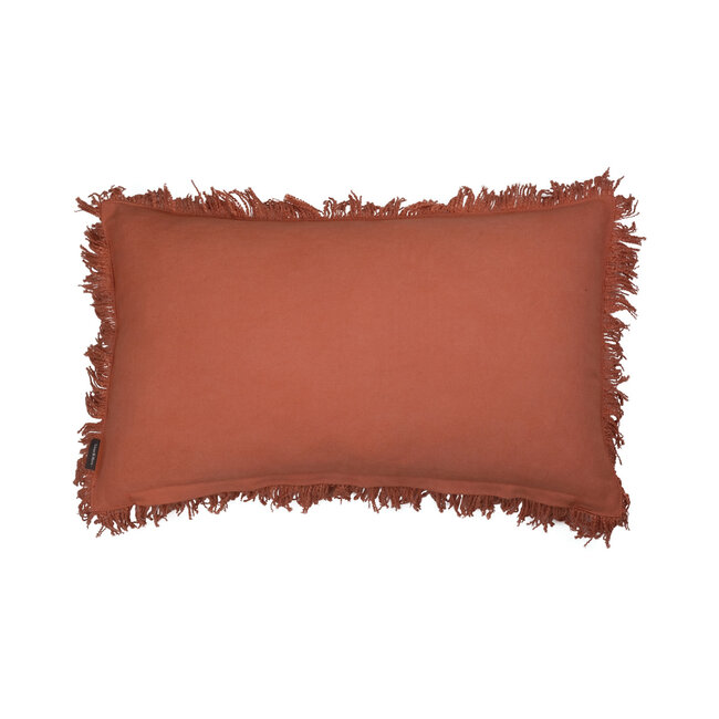 Linen & More Lioni kussen oranje 30x50cm