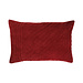 Linen & More Kane kussen rood 40x60cm