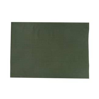 Linen & More Indi theedoek army groen 50x70cm (set of 3)