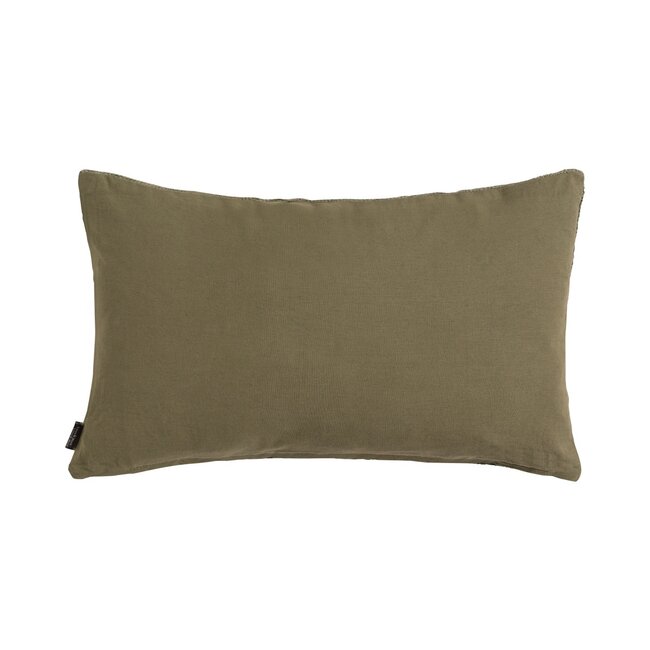 Linen&more sierkussen groen 30x50cm