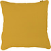 Linen & More Solid kussen geel 45x45cm