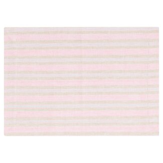 Linen & More New Linen Stripe Placemat blush 35x50cm