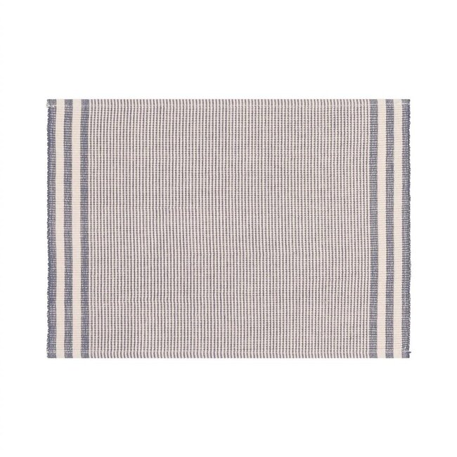 Linen & More Suzy Keukenset indigo blauw 33x45cm (set of 8)