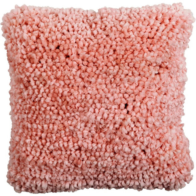 Linen & More Oscar kussen roze 50x50cm
