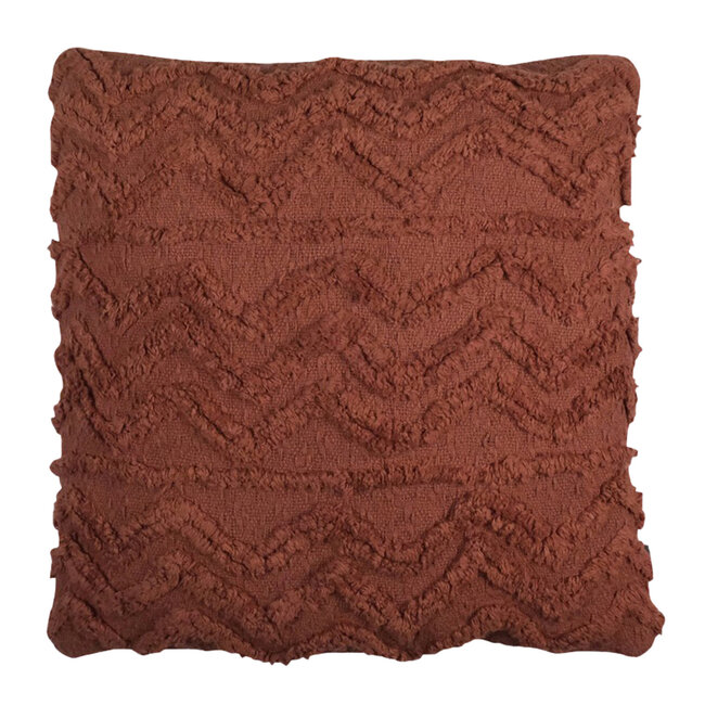 Linen & More Ravi kussen koper 45x45cm