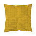 Linen & More Vintage Velvet kussen geel 50x50cm