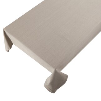 Linen & More Indi Tafelkleed Textiel beige 140x250cm