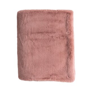 Linen & More Portland plaid roze 130x200cm Linen & More Portland plaid roze 130x200cm