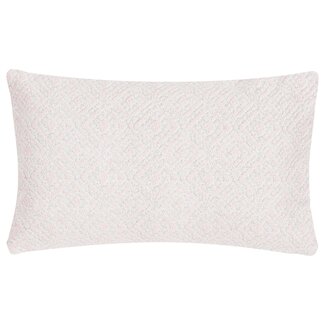 Linen & More Vintage Square kussen roze 30x50cm