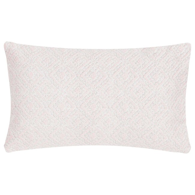 Linen & More Vintage Square kussen roze 30x50cm