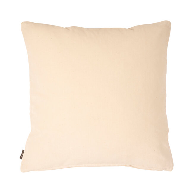 Linen & More Dayna Velvet kussen wit 45x45cm