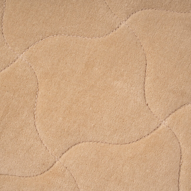 Linen & More Dayna Velvet kussen beige 45x45cm