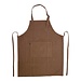 Linen & More Corduroy schort bruin 75x90cm